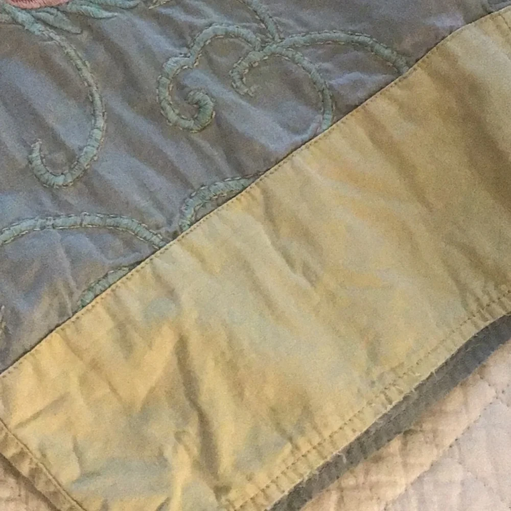 Magnolia pearl Embroidered cotton drawstring pants - Picture 3 of 11